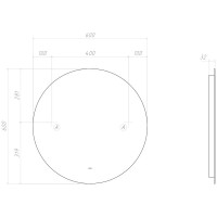 Мебель для ванной комнаты Velvex Edge 60.1Y подвесная, графит
