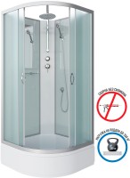 Душевая кабина Niagara Classic NG-3301-14BKT 90х90 см, без крыши, с тропическим душем