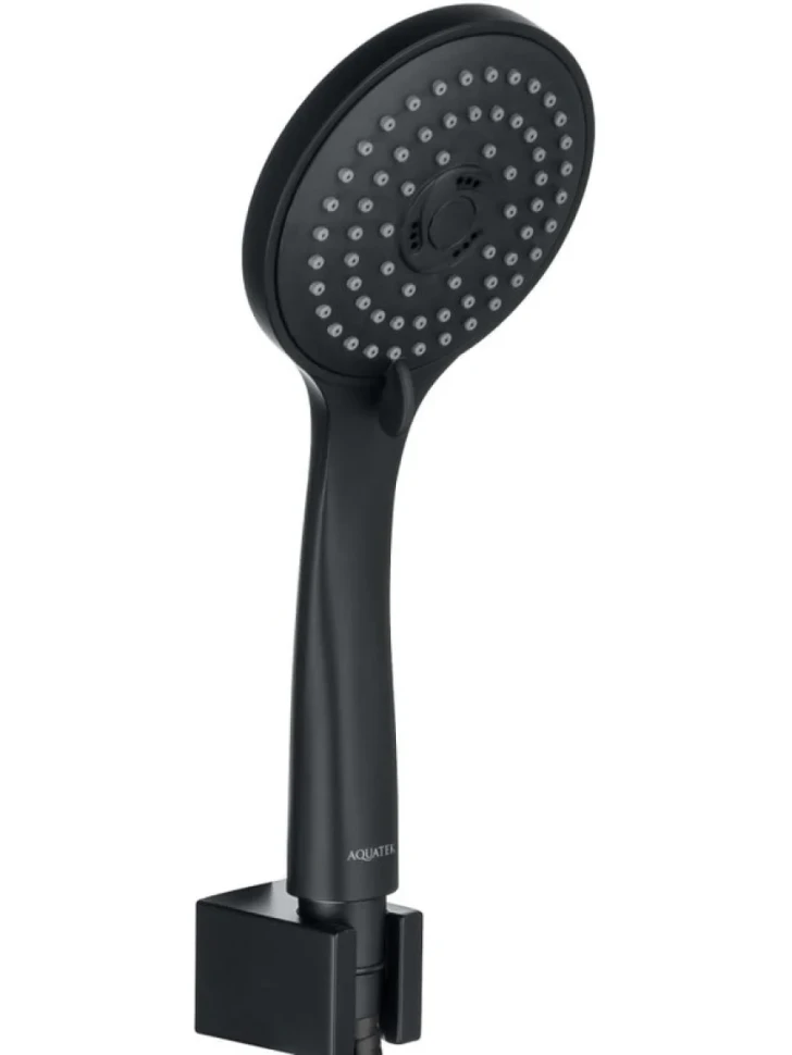 Душевой гарнитур AQUATEK AQ2010MB матовый черный