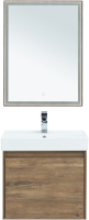 Мебель для ванной комнаты Aquanet Nova Lite 60 дуб рустикальный, 1 ящик