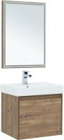 Мебель для ванной комнаты Aquanet Nova Lite 60 дуб рустикальный, 1 ящик