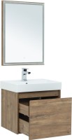 Мебель для ванной комнаты Aquanet Nova Lite 60 дуб рустикальный, 1 ящик