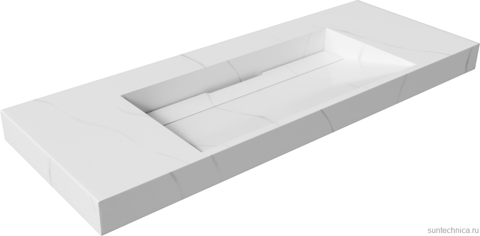 Раковина Armadi Art Flat Calacatta 120