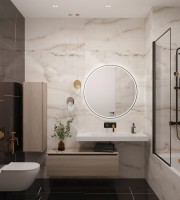 Раковина Armadi Art Flat Calacatta 120
