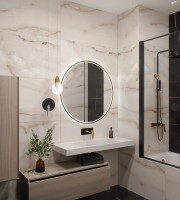 Раковина Armadi Art Flat Calacatta 120