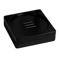 Мыльница Colombo Design MiniQ B5040.NM-RNE черная Мыльница Colombo Design MiniQ B5040.NM-RNE черная