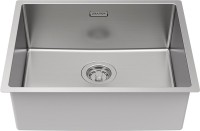 Комплект Мойка Paulmark Lassan LA54-BS сталь + Измельчитель Intenso