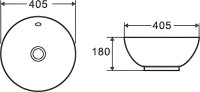 Накладная раковина D&K Matrix DT1390516 41