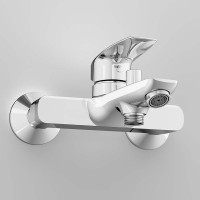 Душевой комплект Смеситель AM.PM Tender F45A10000 + Стойка Gem F0790000