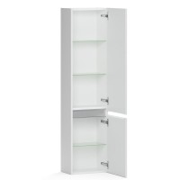 Шкаф-пенал для ванной Belux Фаворит ПН 35 R белый глянцевый