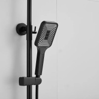 Душевая стойка Shevanik S9136H черная