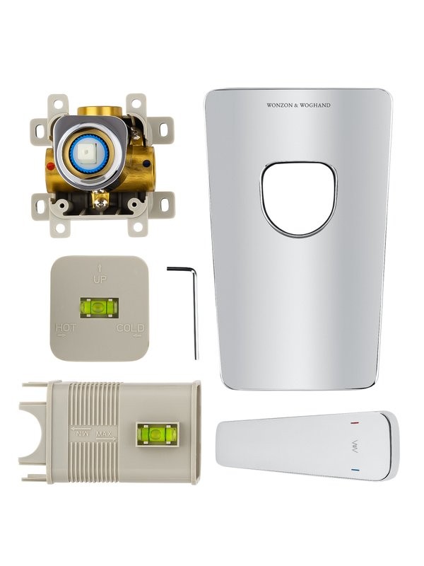 Встраиваемый смеситель для душа и ванны Wonzon & Woghand Athens WW-084700-CR хром