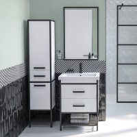 Мебель для ванной комнаты Sanflor Норд 60 с раковиной Como 60