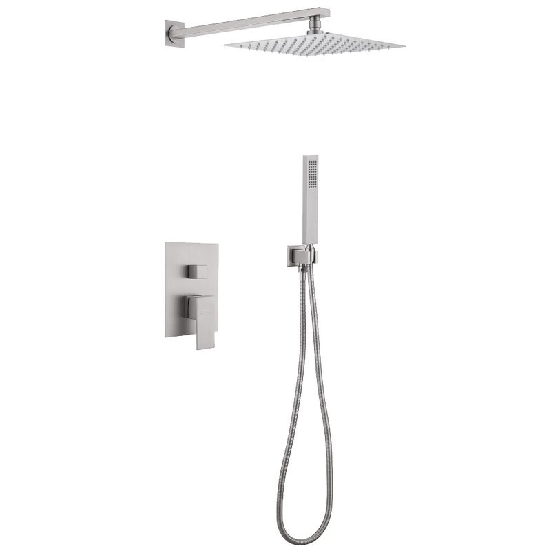 Душевой комплект Abber Daheim AF8219SP С ВНУТРЕННЕЙ ЧАСТЬЮ, сатин