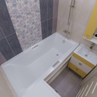 Акриловая ванна Triton Александрия 170x75 см, пристенная, белая, с каркасом, с ручками