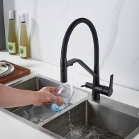 Смеситель для кухни Shevanik S278H черный