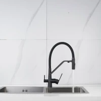 Смеситель для кухни Shevanik S278H черный Смеситель для кухни Shevanik S278H черный