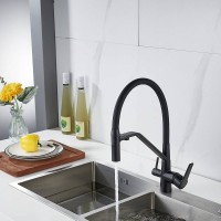 Смеситель для кухни Shevanik S278H черный