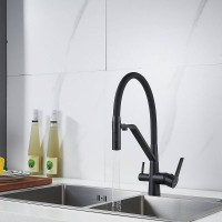 Смеситель для кухни Shevanik S278H черный