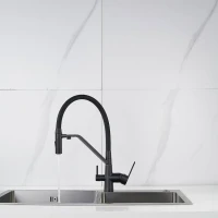 Смеситель для кухни Shevanik S278H черный Смеситель для кухни Shevanik S278H черный