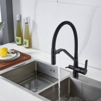 Смеситель для кухни Shevanik S278H черный