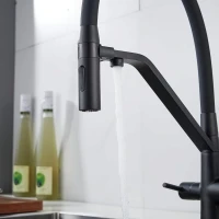 Смеситель для кухни Shevanik S278H черный Смеситель для кухни Shevanik S278H черный
