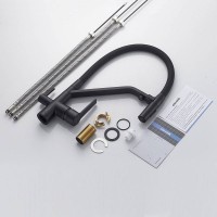 Смеситель для кухни Shevanik S278H черный