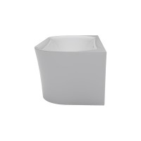 Ванна акриловая Azario ENGELS 1700x750x580 пристенная, в комплекте с сифоном и металлической рамой (ENG17075)