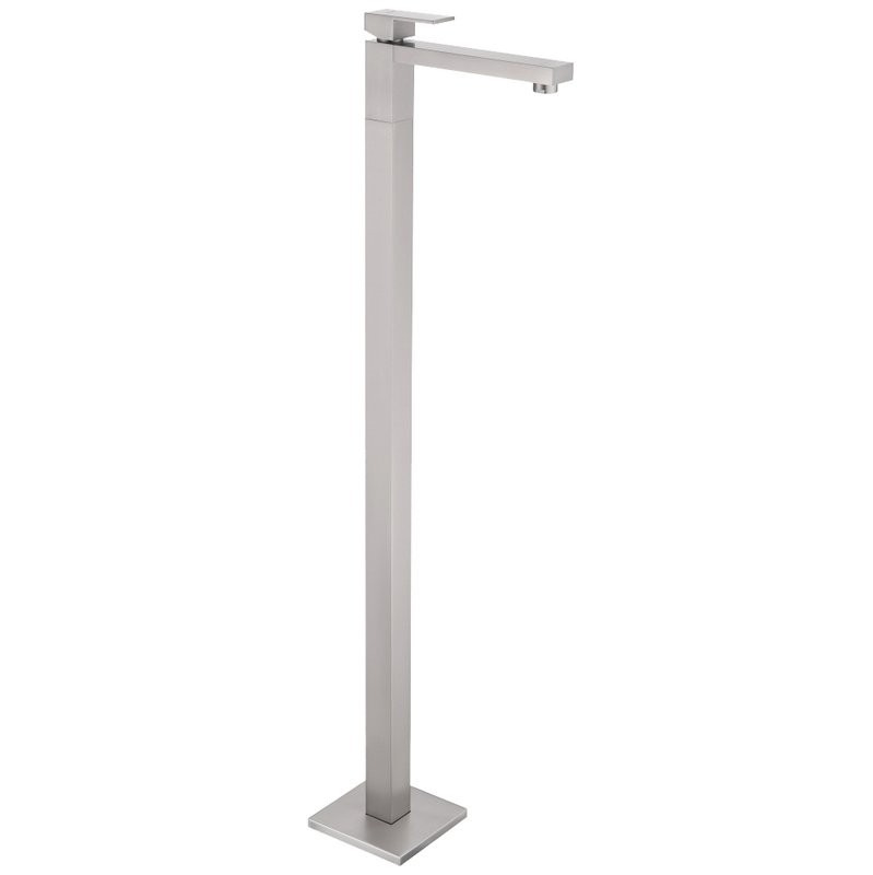 Напольный смеситель для раковины Abber Daheim AF8241SP С ВНУТРЕННЕЙ ЧАСТЬЮ, сатин
