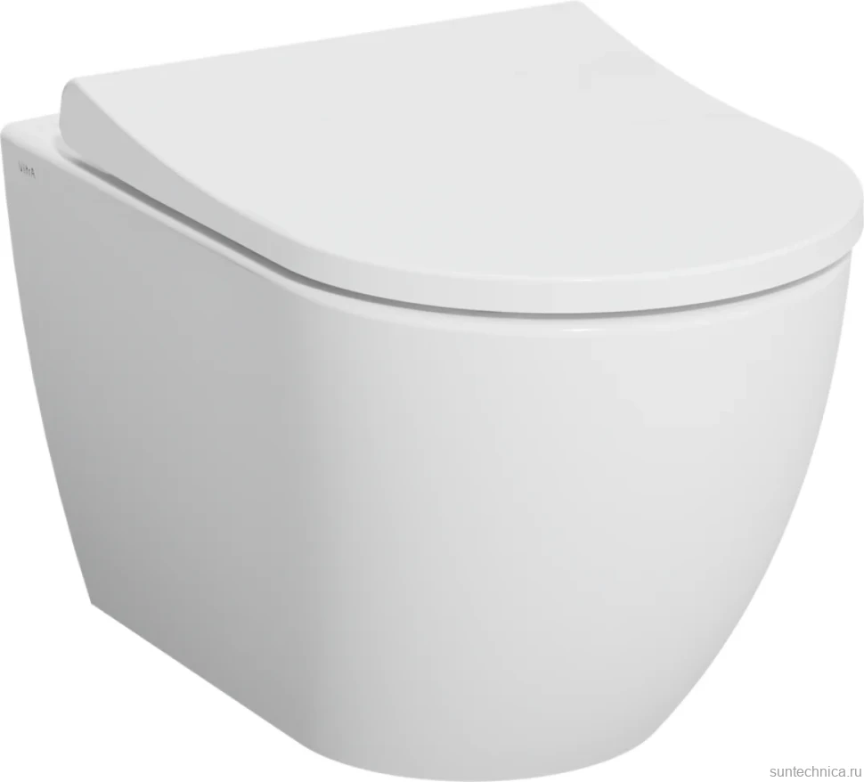 Комплект Унитаз подвесной VitrA Mia Round SmoothFlush 7510B003-0075 безободковый + Крышка 801-003-019 с микролифтом + Инсталляция Grohe Rapid SL 38775001 4 в 1 с кнопкой смыва
