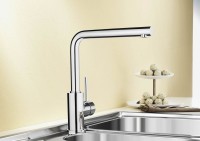 Комплект Мойка Omoikiri Omi 44-U/IF-IN Quadro нержавеющая сталь + Смеситель Blanco Mila 524213