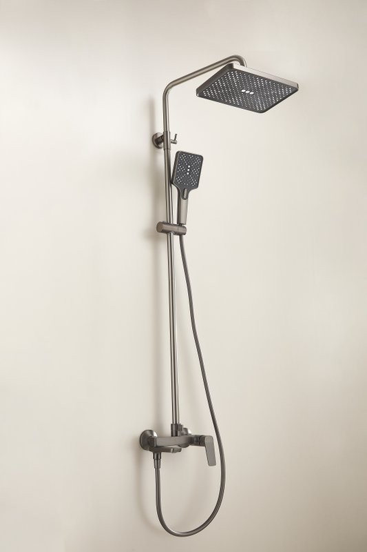 Душевая стойка BELZ B715 B24715-3 оружейная сталь