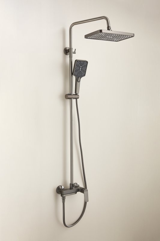 Душевая стойка BELZ B715 B24715-3 оружейная сталь