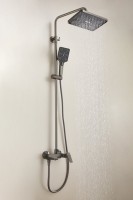 Душевая стойка BELZ B715 B24715-3 оружейная сталь