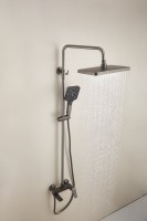 Душевая стойка BELZ B715 B24715-3 оружейная сталь