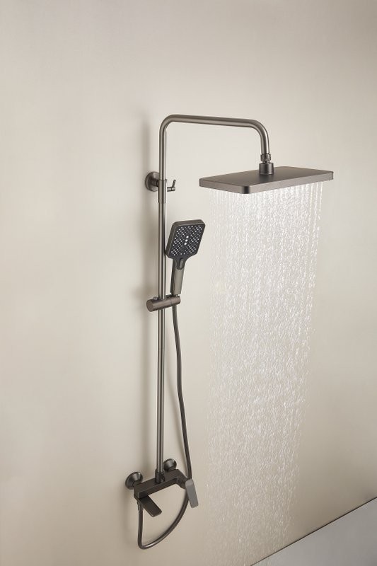 Душевая стойка BELZ B715 B24715-3 оружейная сталь