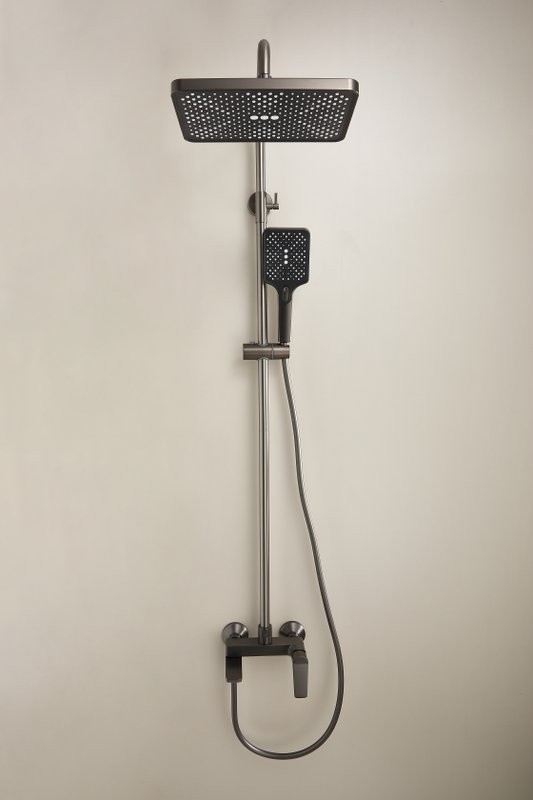 Душевая стойка BELZ B715 B24715-3 оружейная сталь