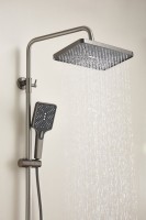 Душевая стойка BELZ B715 B24715-3 оружейная сталь