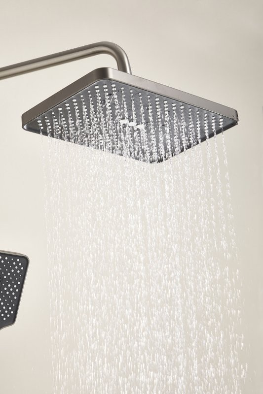 Душевая стойка BELZ B715 B24715-3 оружейная сталь