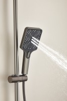 Душевая стойка BELZ B715 B24715-3 оружейная сталь