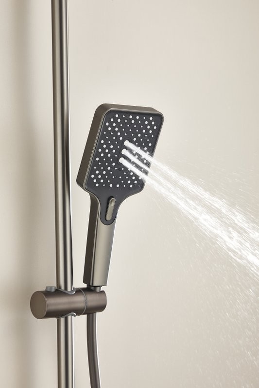 Душевая стойка BELZ B715 B24715-3 оружейная сталь