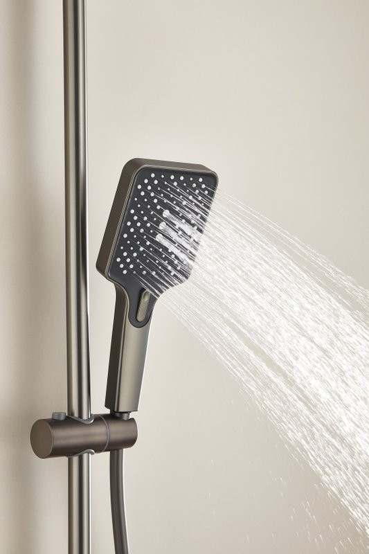 Душевая стойка BELZ B715 B24715-3 оружейная сталь