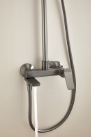 Душевая стойка BELZ B715 B24715-3 оружейная сталь