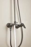 Душевая стойка BELZ B715 B24715-3 оружейная сталь