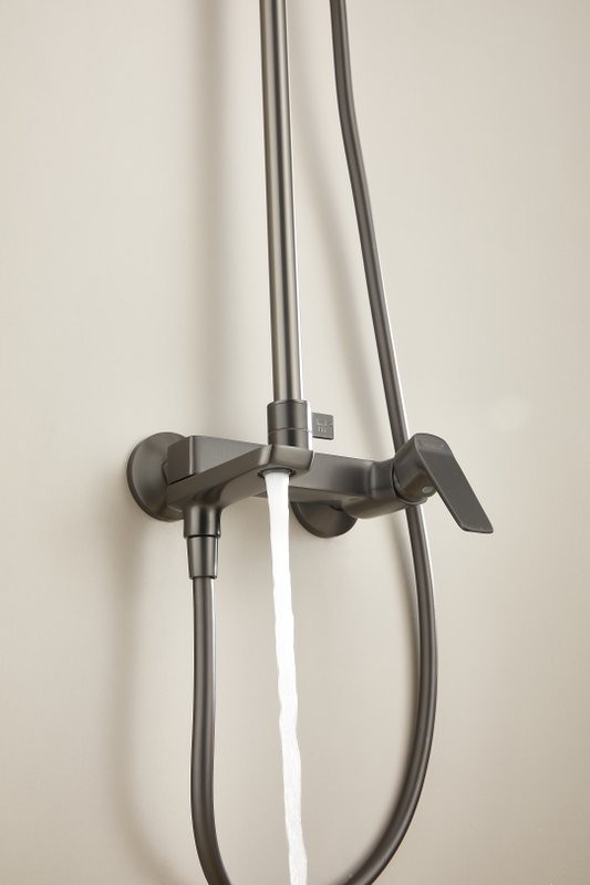 Душевая стойка BELZ B715 B24715-3 оружейная сталь