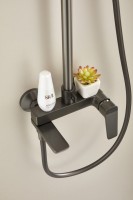 Душевая стойка BELZ B715 B24715-3 оружейная сталь