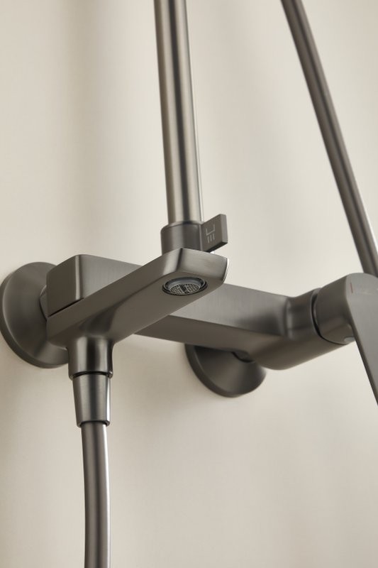 Душевая стойка BELZ B715 B24715-3 оружейная сталь