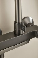 Душевая стойка BELZ B715 B24715-3 оружейная сталь