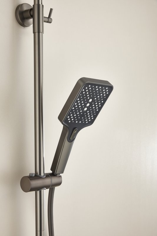 Душевая стойка BELZ B715 B24715-3 оружейная сталь