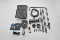 Душевая стойка BELZ B715 B24715-3 оружейная сталь